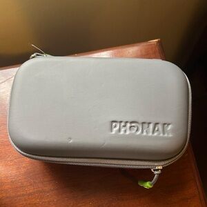 Hearing aid case Gray Electronics Case